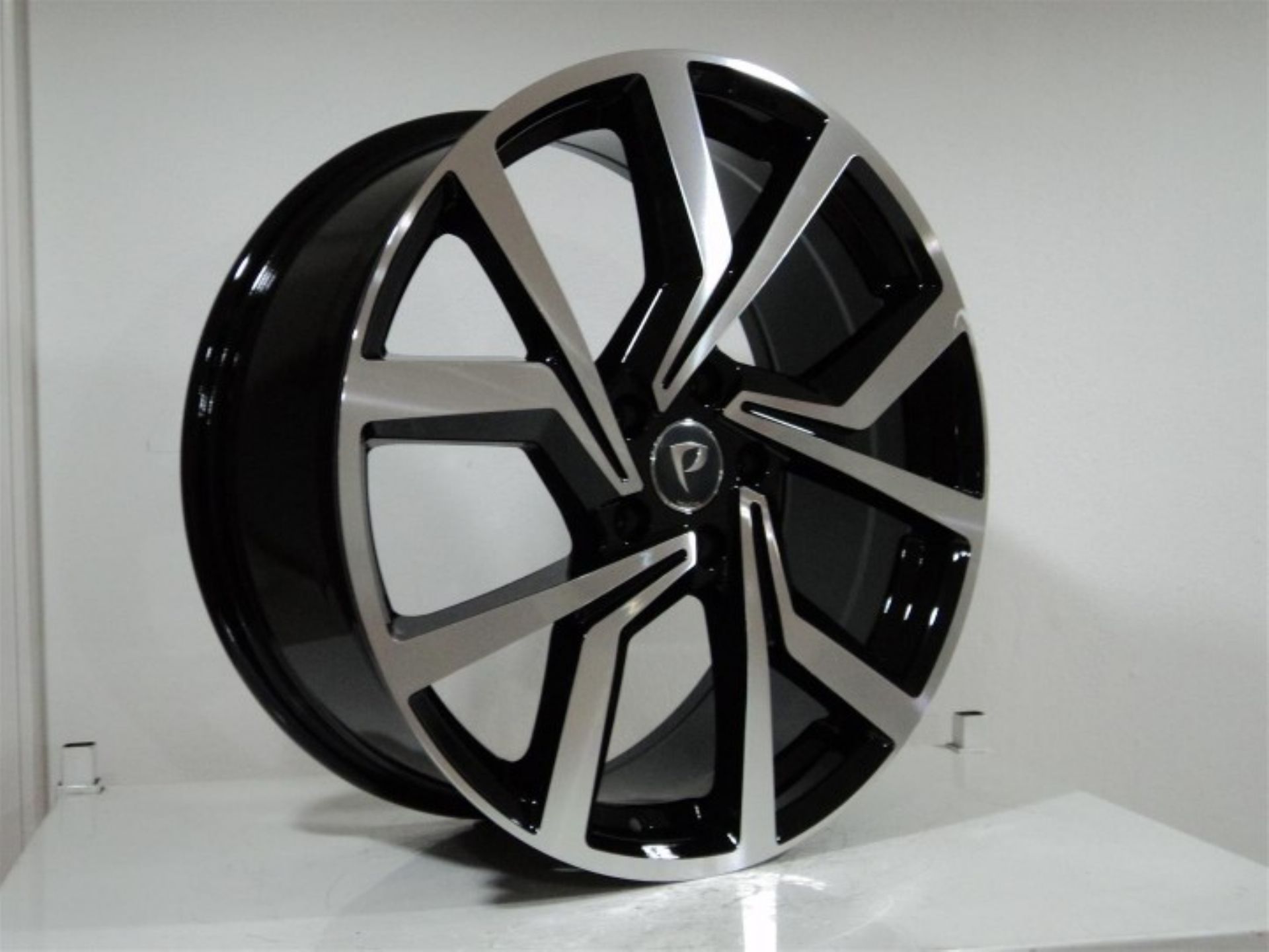 6 X 14 BK-5125 5X100 ET35 57.1 BLACK MACHINED XL