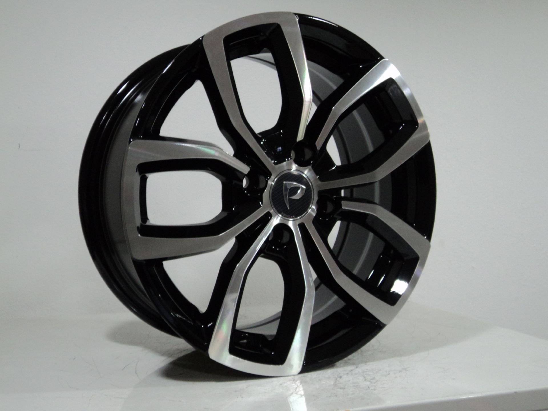 6.5 X 15 BK-5711 4X100 ET38 60.1 BLACK MACHINED XL