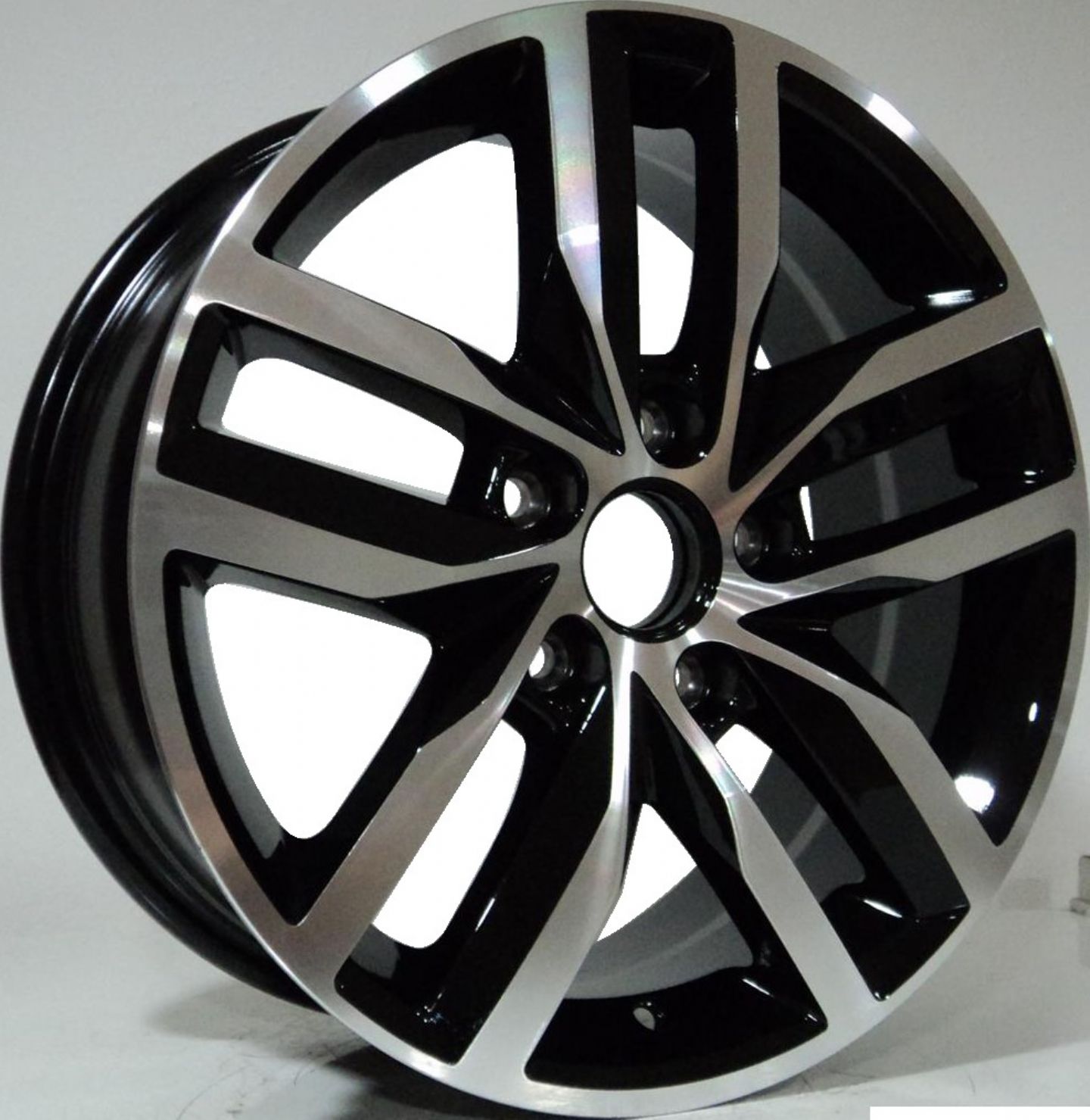 6.5 X 16 TL-0270 5X112 ET46 57.1 BLACK MACHINED XL