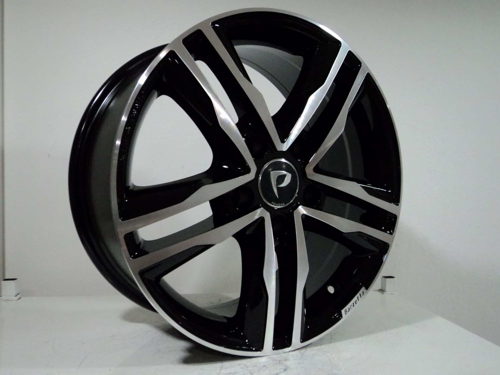 7.5 X 17 BK-424 5X120 ET45 65.1 BLACK MACHINED