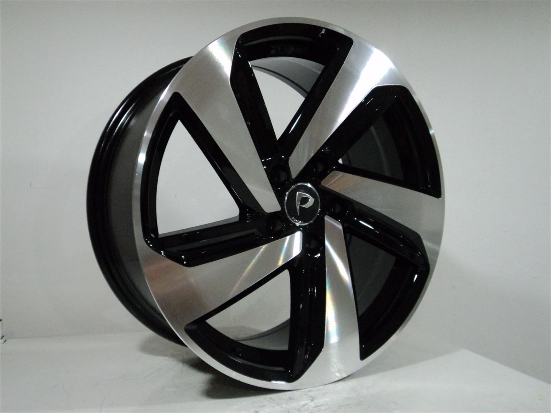 7.5 X 17 BK-5503 5X112 ET40 57.1 BLACK MACHINED XL