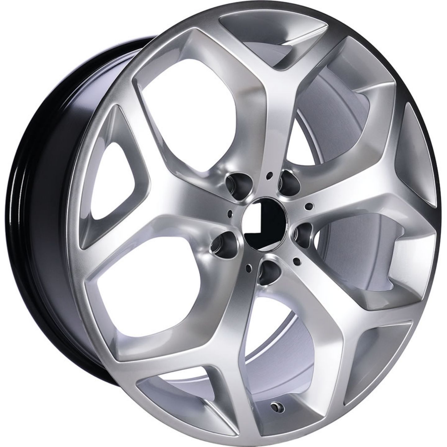 8 X 18 BK-5213 5X112 ET42 66.45 BLACK MACHINED XL