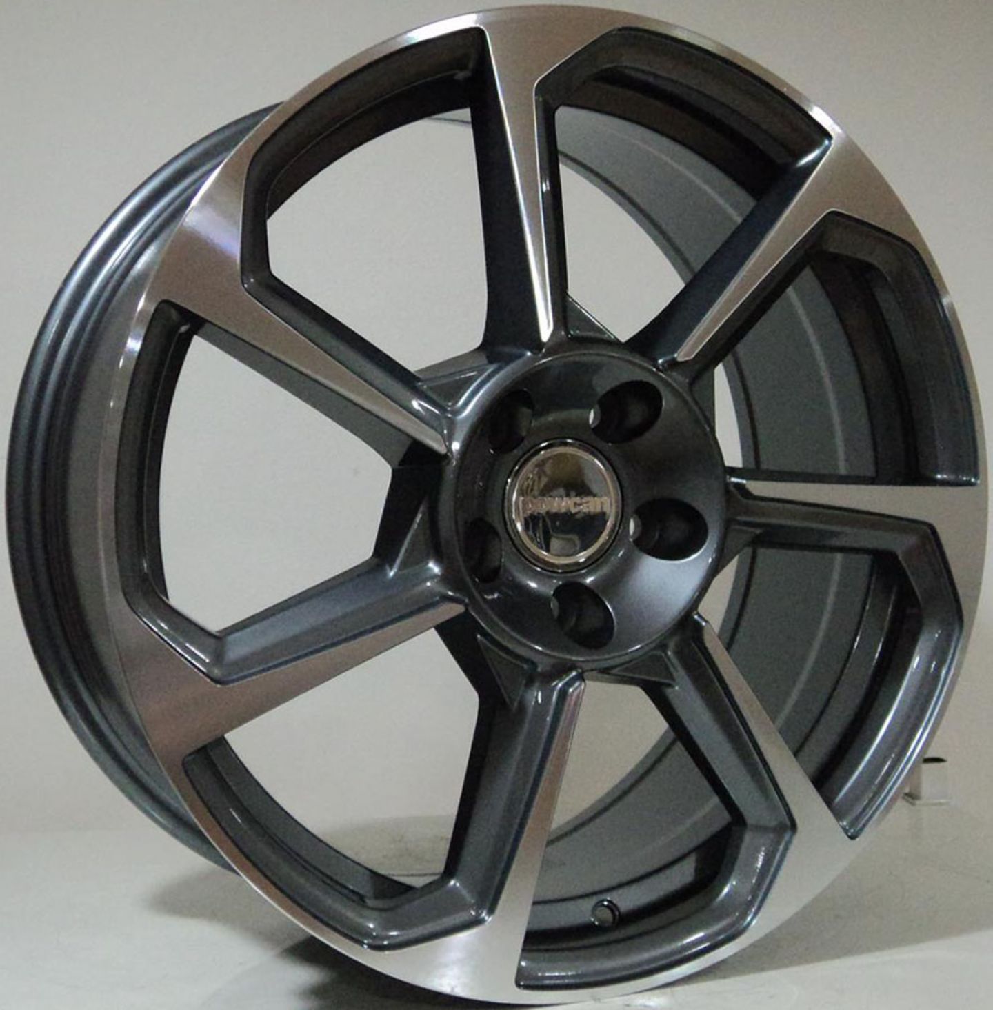 8.5 X 19 BK-5213 5X112 ET40 66.45 BLACK MACHINED XL