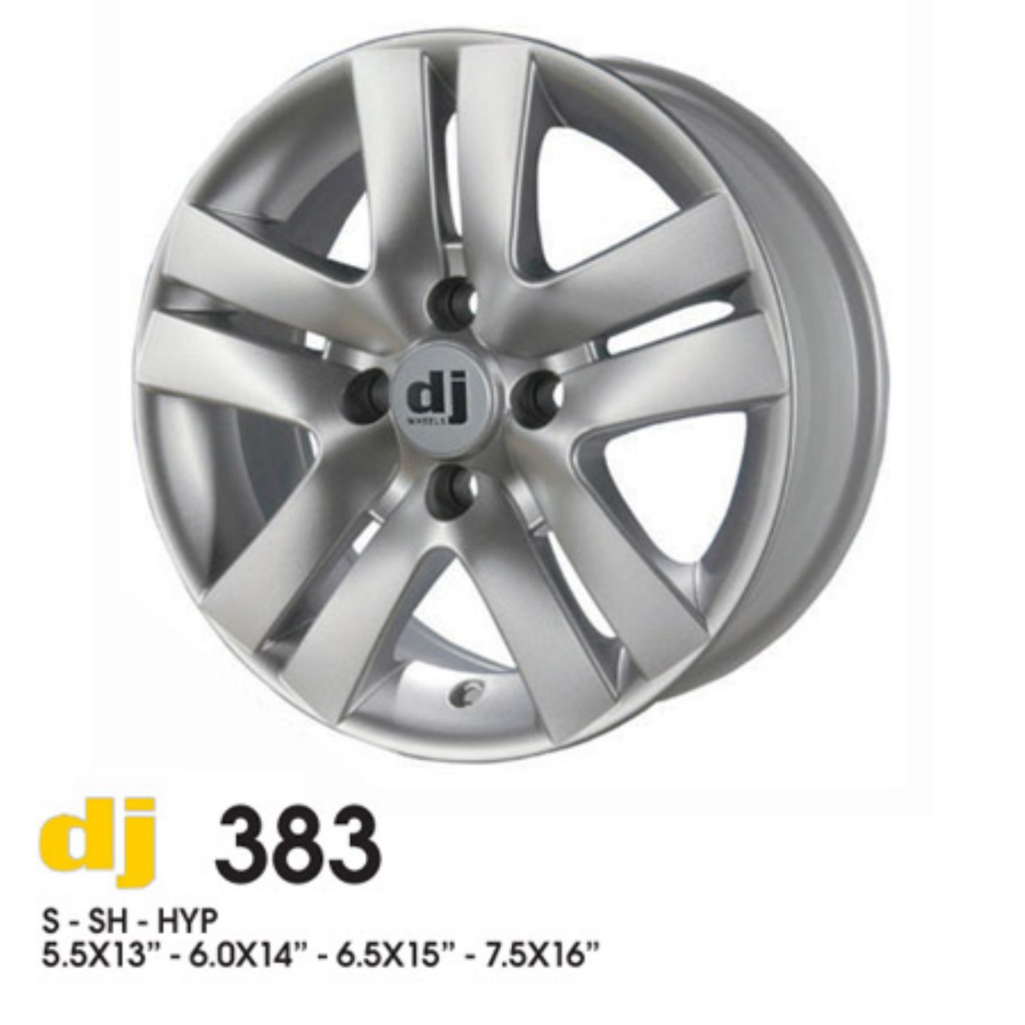 DJ3-83A 5.5X13 DJ 383 4X100 ET20 67.1 SİLVER